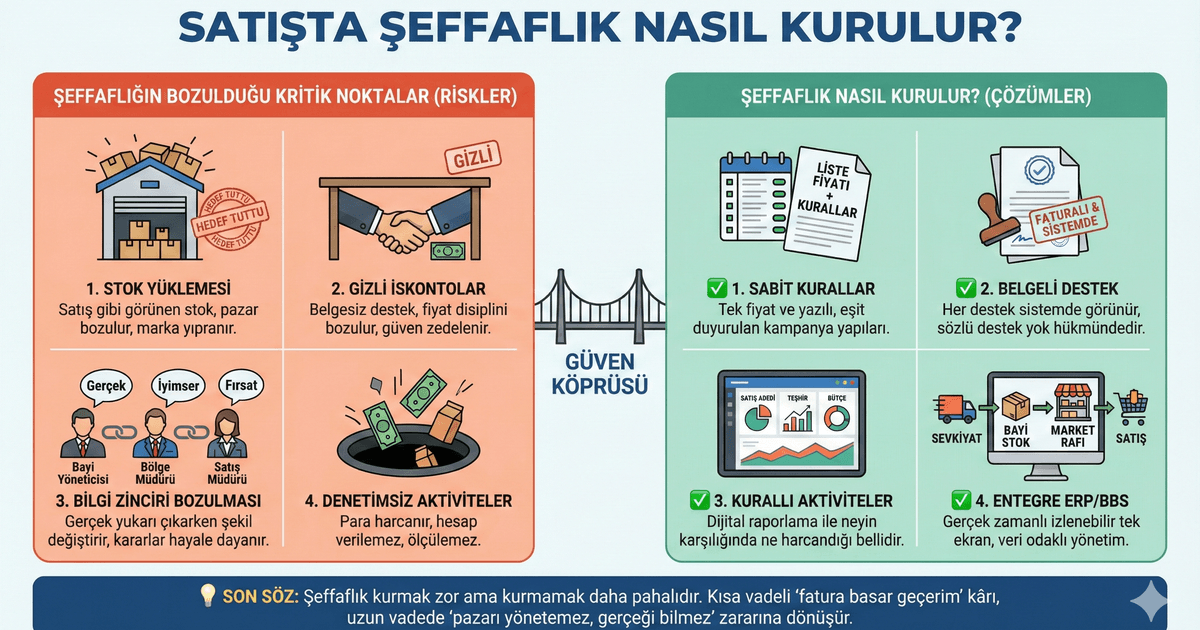 Satışta Şeffaflık Nasıl Kurulur?